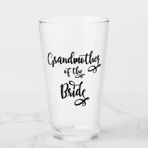 Grandmother of the Bride Glass