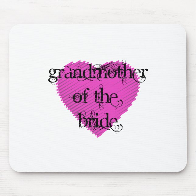 Grandmother of the Bride Mouse Mat (Front)