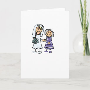 Grandmother Of The Bride On Wedding Day Card