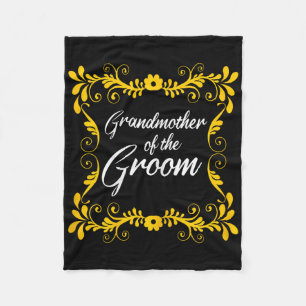 Grandmother Of The Groom Matching Bachelorette Par Fleece Blanket