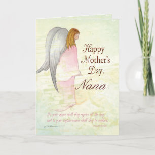 Grandmother, Personalized Mother's Day Angel Card
