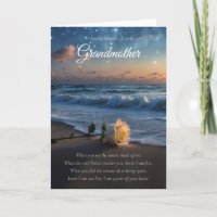 Grandmother Sympathy Condolences Memorial Beach