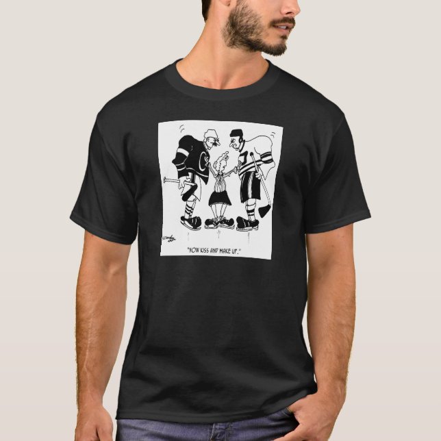 Grandmotherly Hockey Referee T-Shirt (Front)