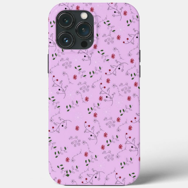 Grandmother's Flower Garden Pattern  Case-Mate iPhone Case (Back)