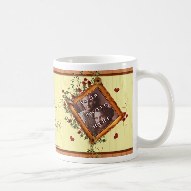 Grandmother's Love Personalised Photo Frame Mug (Right)