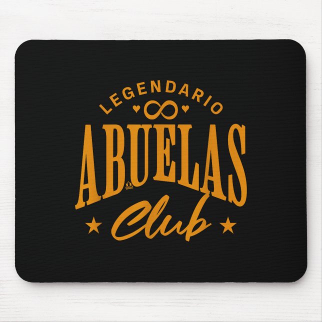 Grandmothers' Pride - Club Legendario De Los Abuel Mouse Mat (Front)