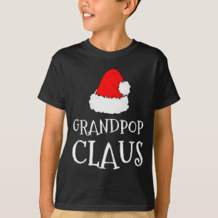 Grandp Claus Christmas Santa's Pajama Family Match T-Shirt