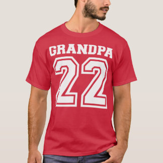 Grandpa 2022 for pregnancy announcement T-Shirt