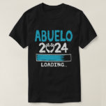 Grandpa 2024 Loading New Grandfather Grandpa to be T-Shirt<br><div class="desc">A funny design that says "Grandpa 2024 Loading" for proud new grandfather or Grandpa to be who is expecting new baby in the family,  to become a New Grandpa in 2024 Wear this to recognise your going to be a sweet and cool Grandad in the entire world!</div>