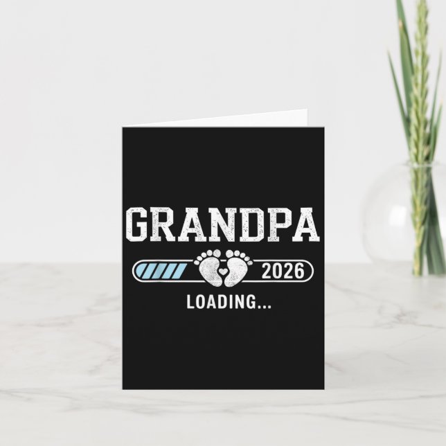 Grandpa 2026 Loading  Card (Front)