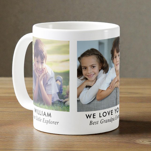  Grandpa 3 Photo Coffee Mug (Grandpa 3 Photo Coffee Mug
)