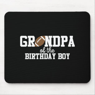 Grandpa 5 Of The Birthday Boy Football Lover First Mouse Mat