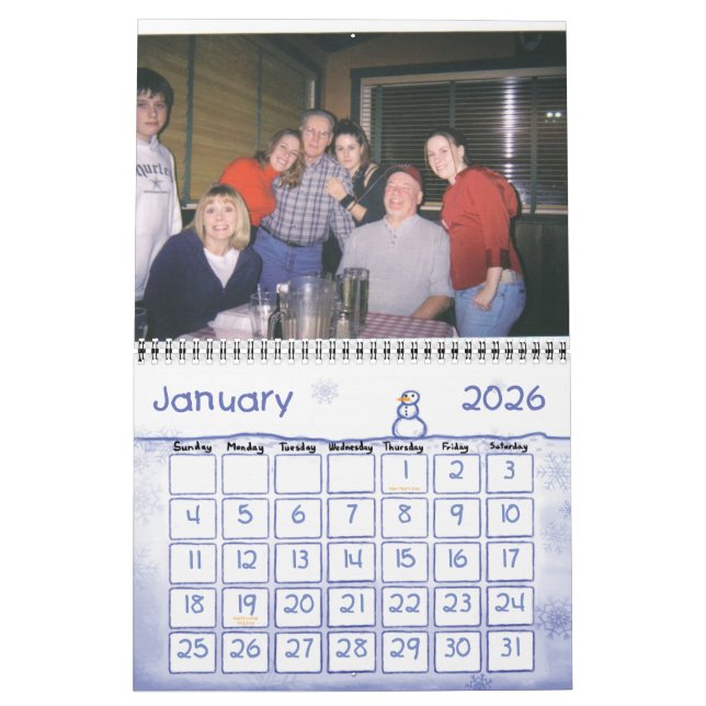 Grandpa and Grandma, 2007 Calendar (Jan 2026)