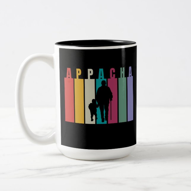 grandpa appacha Malayalam kerala mug  (Left)