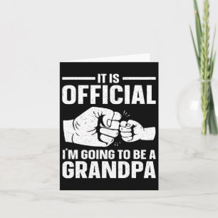 Grandpa Art For Men Fathers Day Grandparent Grandf Card