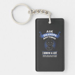 Grandpa - Ask Grandpa Anything Key Ring