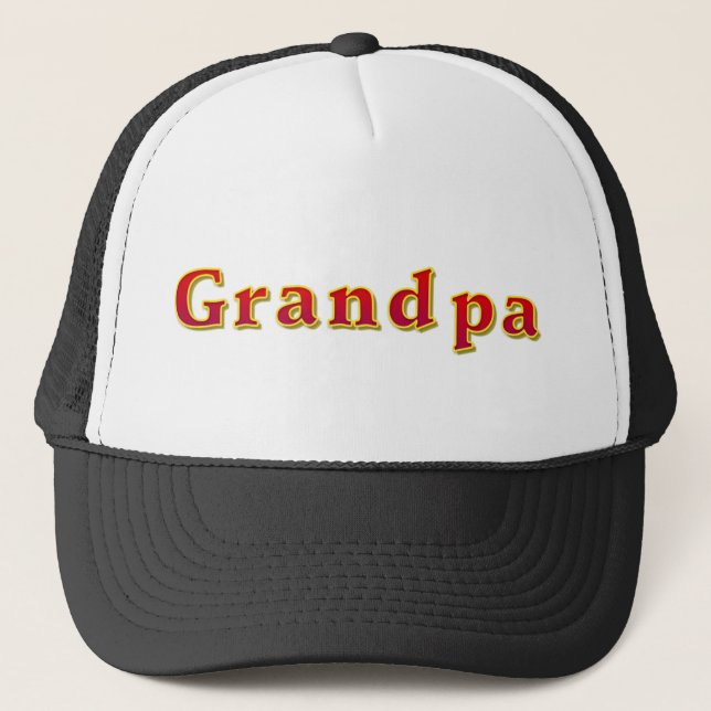 Grandpa Baseball Cap (Front)