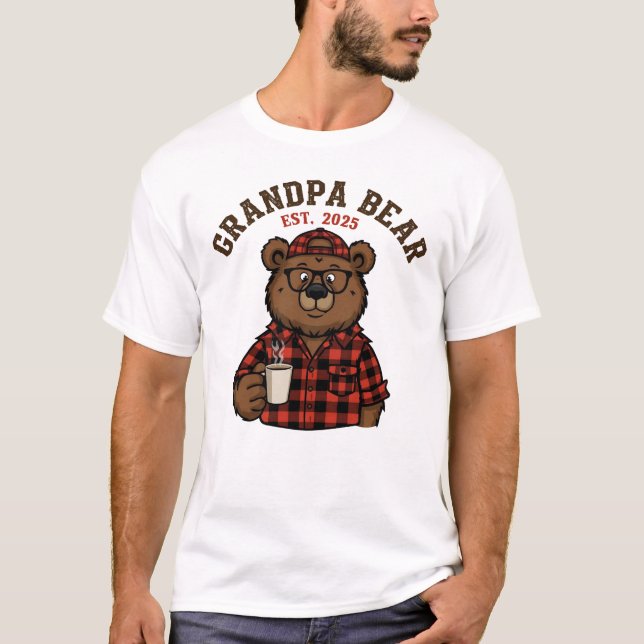 Grandpa Bear 2025 hoodie/t-shirt T-Shirt (Front)