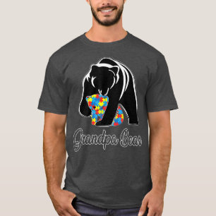 Grandpa Bear Autism Awareness Autism Premium968 T-Shirt