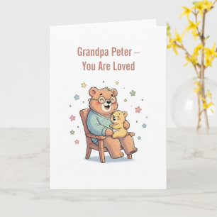 Grandpa Bear Greeting Card