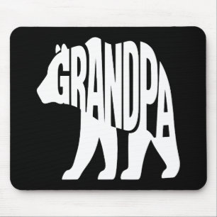 Grandpa Bear Mouse Mat