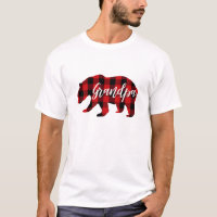 Grandpa Bear | Red Plaid