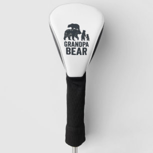 Grandpa Bear Vintage Engraving Family Bear Shirt D Golf Head Cover