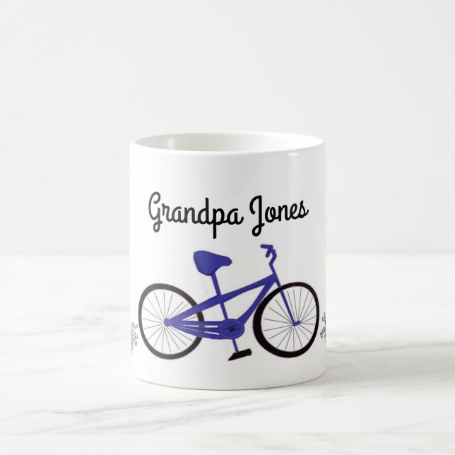 Grandpa Bike Rides Coffee Mug (Center)