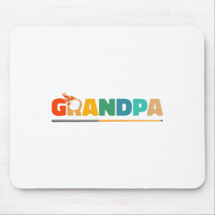 Grandpa Billiard Pool Cue 8-ll Billard - Billiards Mouse Mat