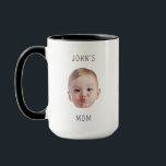 Grandpa Birthday, Baby Face Dady Gift, Custom Face Mug<br><div class="desc">Grandpa Birthday,  Baby Face Dady Gift,  Custom Face Mug</div>