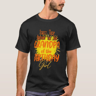 Grandpa Birthday Girl First Trip Around the Sun Ga T-Shirt