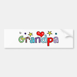 Grandpa Bumper Sticker