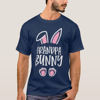 Grandpa Bunny Matching Family Easter, Grandpa East T-Shirt