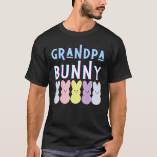 Grandpa Bunny Pap Easter Bunny Dad Mom Girls Boys T-Shirt