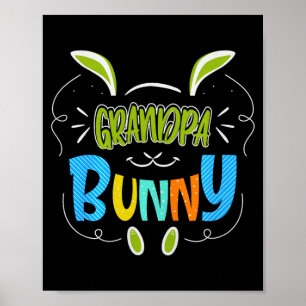 Grandpa Bunny Premium Tri-blend _1 Poster