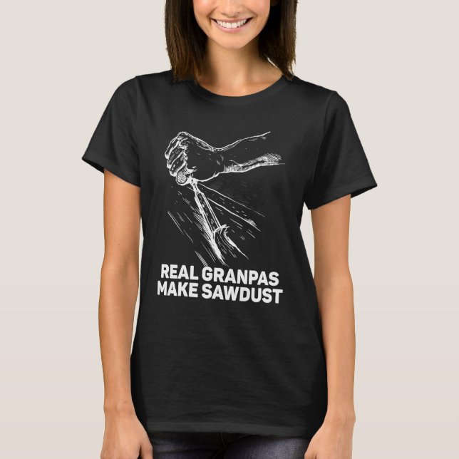 Grandpa Carpenter Tool T-Shirt (Front)