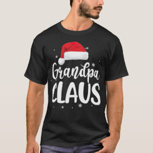 Grandpa Claus Christmas Gifts Family T exercise fu T-Shirt