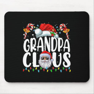 Grandpa Claus Christmas Santa Matching Family Xmas Mouse Mat