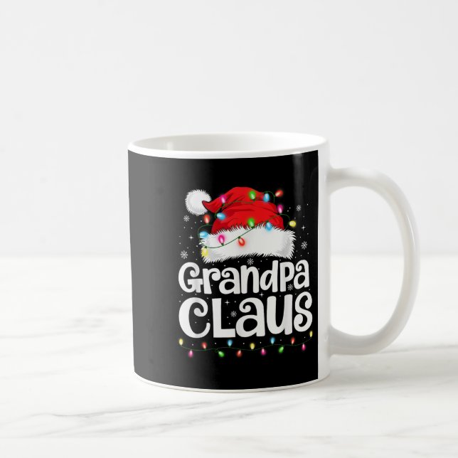 Grandpa Claus Matching Family Christmas Funny Xmas Coffee Mug (Right)