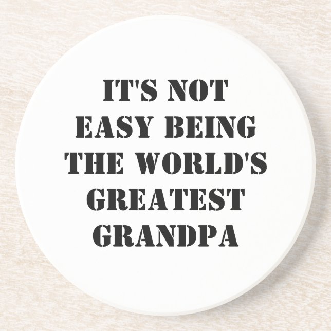 Grandpa Coaster (Front)