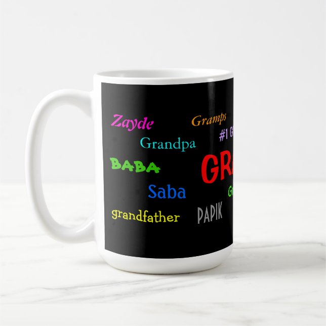Grandpa Coffee Mug (Left)