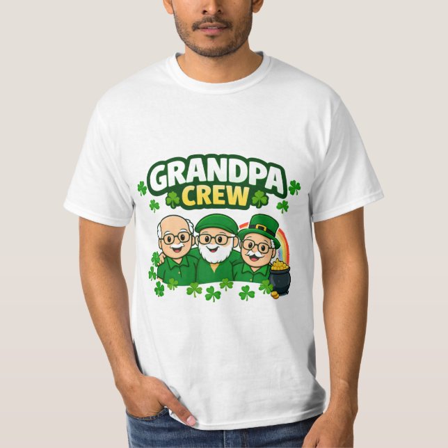 Grandpa Crew T-Shirt (Front)