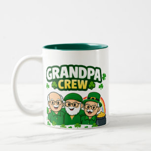 Grandpa Crew Two-Tone Coffee Mug