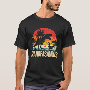 Grandpa Dinosaur Funny Kid Grandpa Saurus Gift T-Shirt