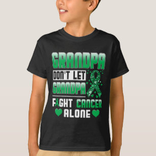 Grandpa Don't Let Grandpa Fight Alone Bile Duct Ca T-Shirt