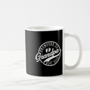 Grandpa Est 2026 Announcement Promoted To Grandpa Coffee Mug
