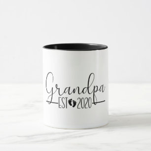 Grandpa Established 2020 Mug