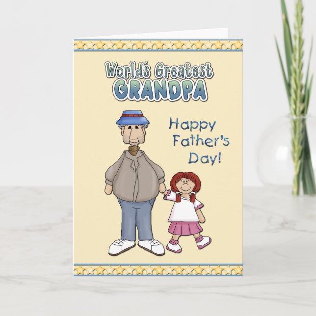 Grandpa Father's Day Card (Front)