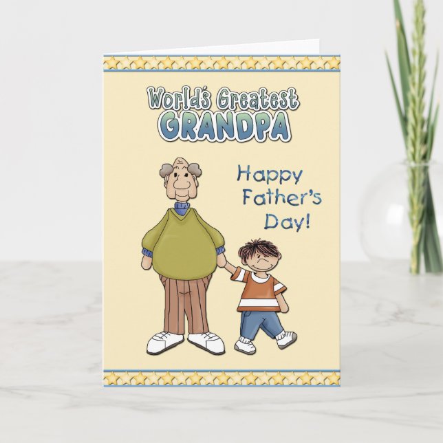 Grandpa Father's Day Card (Front)