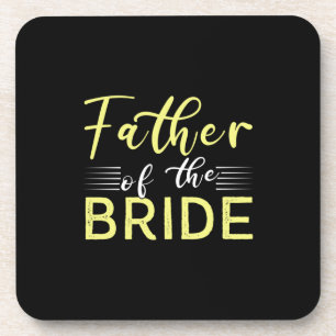 Grandpa Gift Father Of The Bride Coaster